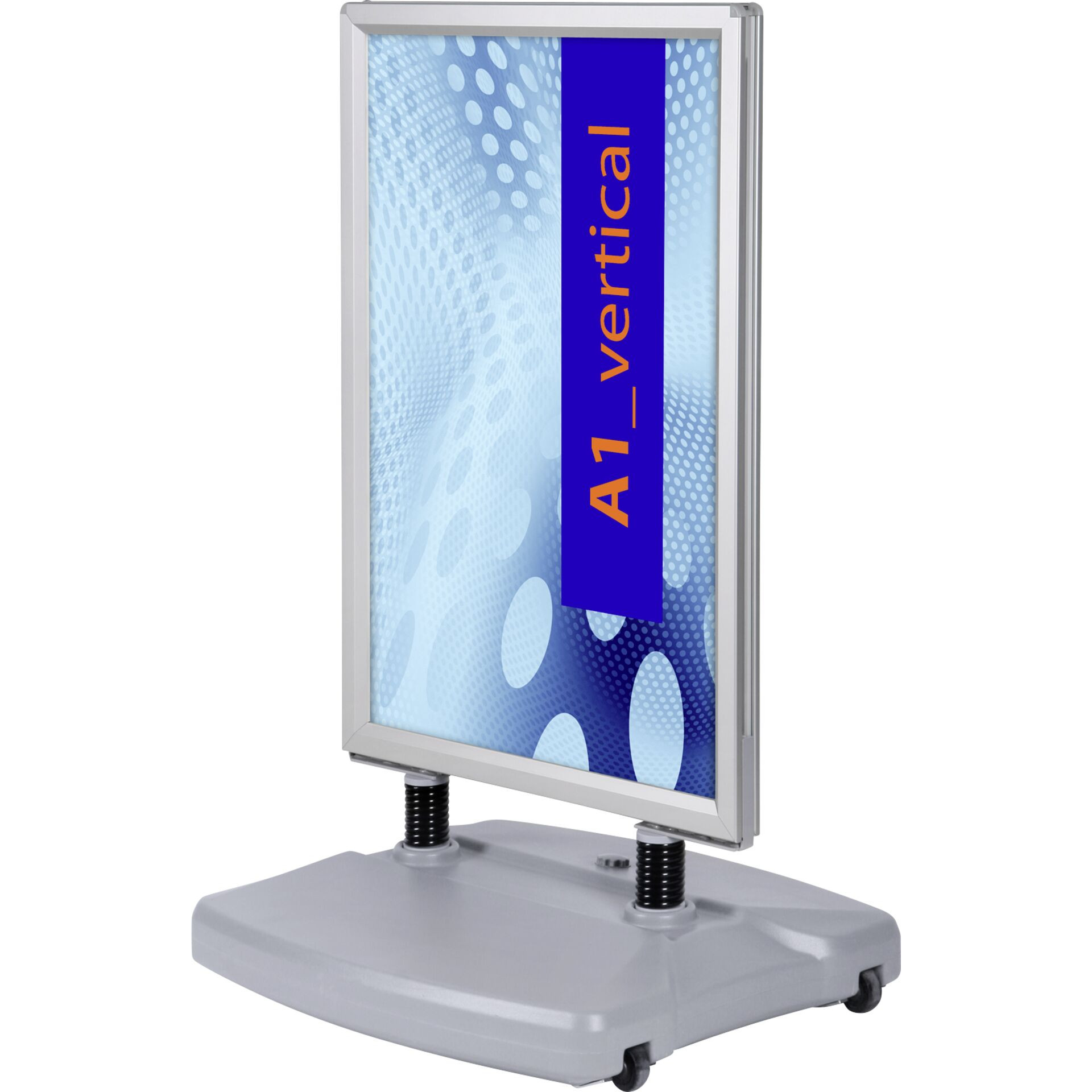 Klapprahmenständer "Windtalker City"